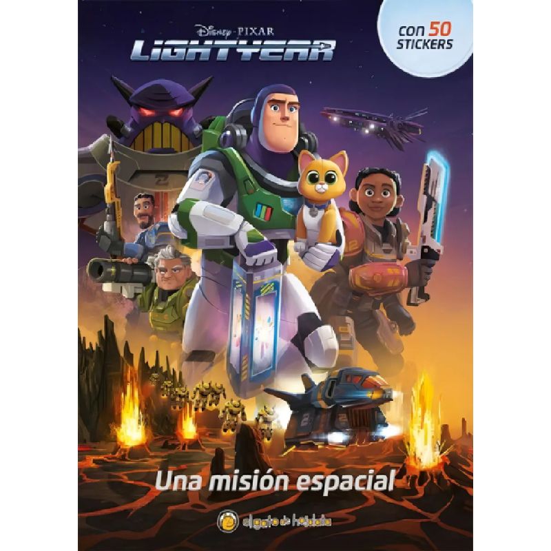UNA MISION ESPACIAL - LIGHTYEAR - CON 50 STICKERS (Nuevo)