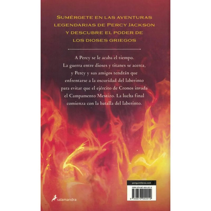 BATALLA DEL LABERINTO, LA - PERCY JACKSON Y LOS DIOSES DEL OLIMPO 4 (Nuevo) - Miniatura 3