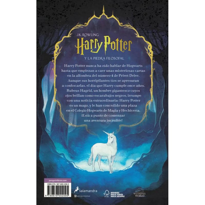 HARRY POTTER 1 - Y LA PIEDRA FILOSOFAL - ED. XAVIER BONET (Nuevo) - Miniatura 2