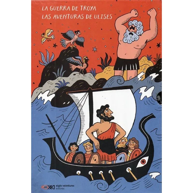 GUERRA DE TROYA, LA + LAS AVENTURAS DE ULISES - CAJA CONTENEDORA (Nuevo)