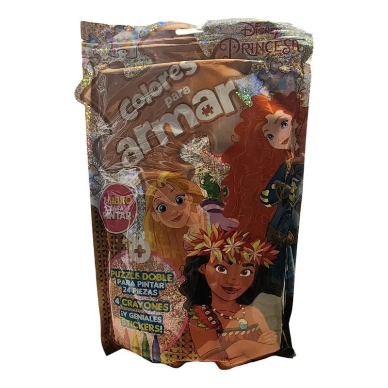 PRINCESAS - FLOW PACK COLORES PARA ARMAR (Nuevo)