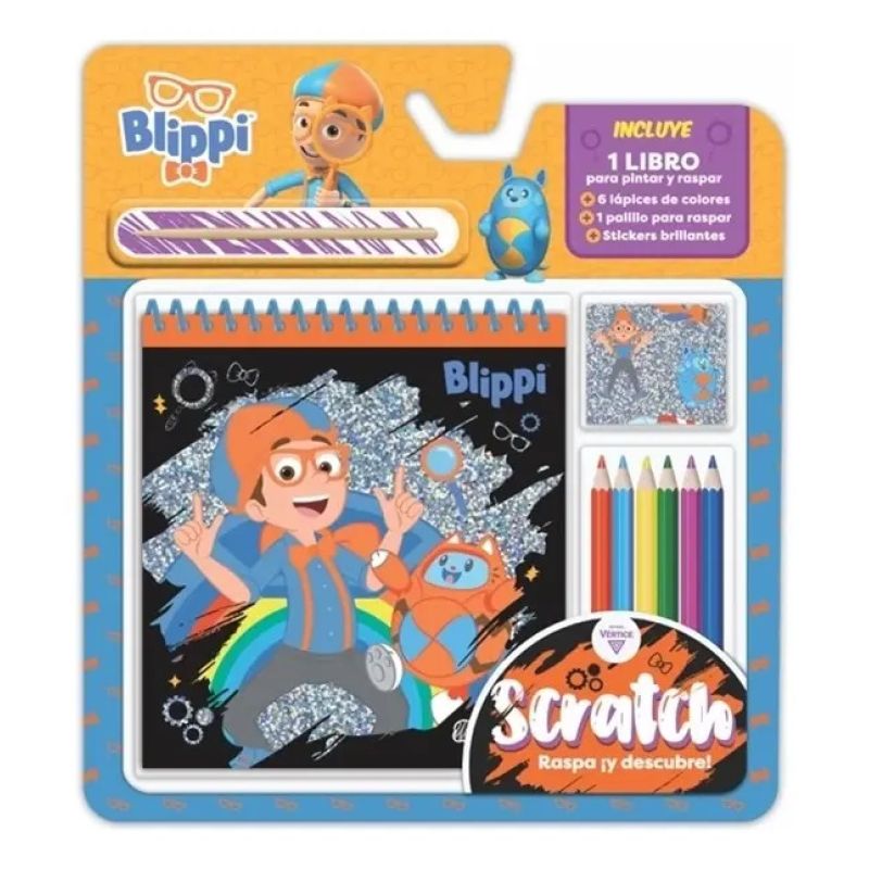 BLIPPIE - BLISTER SCRATCH - RASPA Y DESCUBRE (Nuevo)