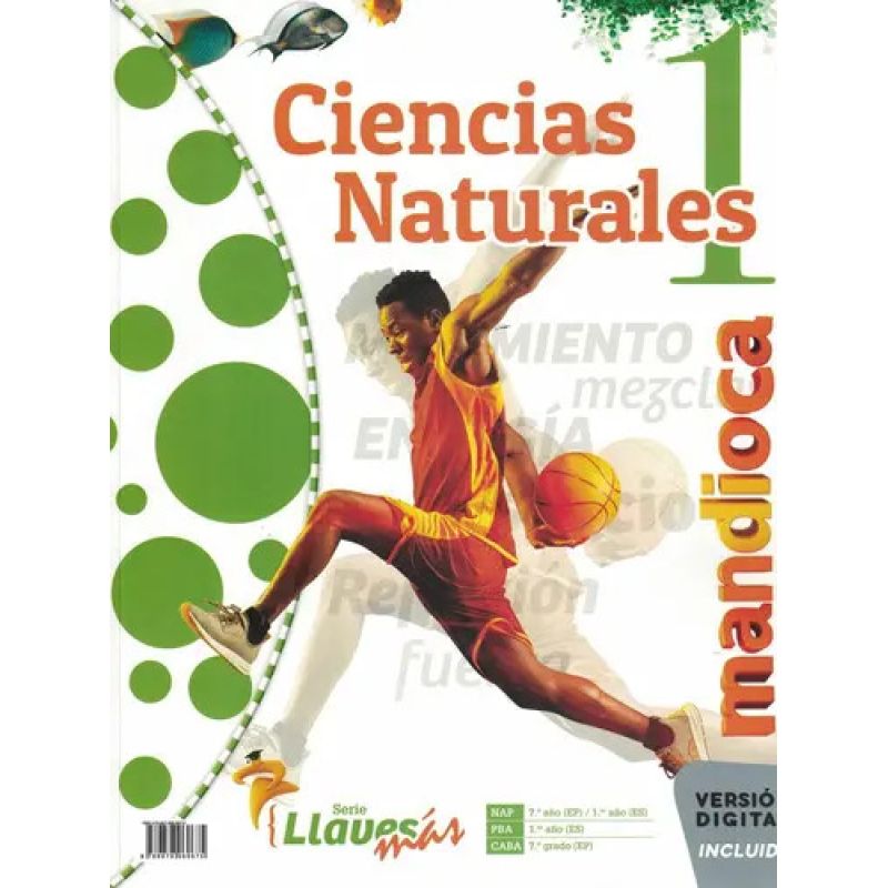 CIENCIAS NATURALES 1 - SERIE LLAVES MAS (Nuevo)