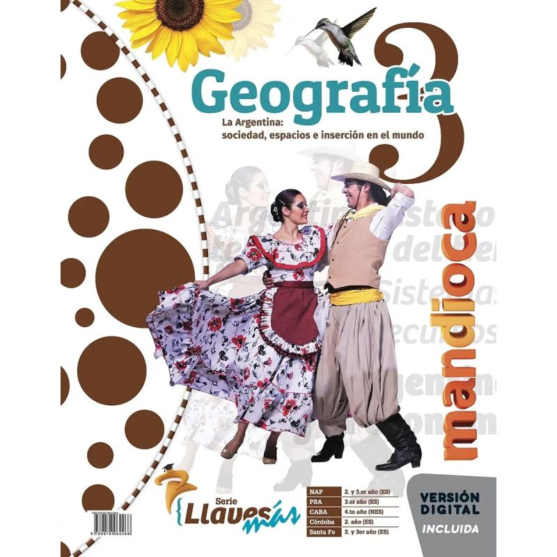 GEOGRAFIA 3 - SERIE LLAVES MAS (Nuevo)