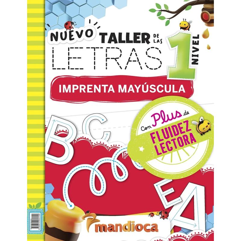 NUEVO TALLER DE LAS LETRAS - NUMEROS + FLUIDEZ LECTORA 1 - MAYUSCULA (Nuevo)