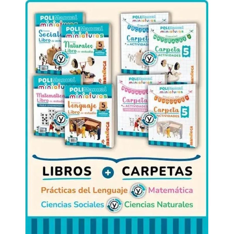 POLIMANUAL MINIATURAS 5 BONAERENSE - 4 TOMOS (Nuevo)