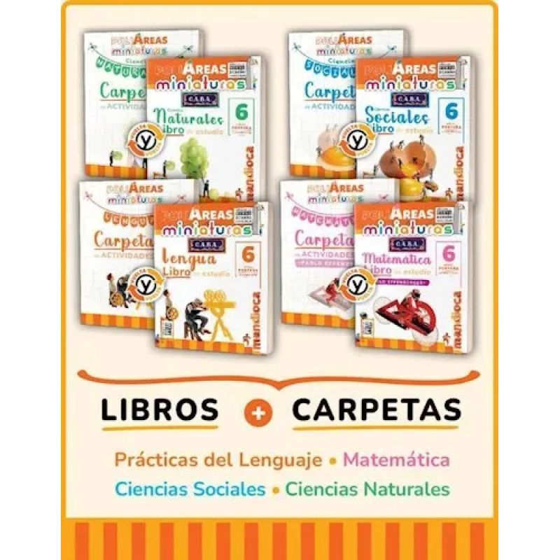 POLIAREAS MINIATURAS 6 CABA - 4 TOMOS (Nuevo)