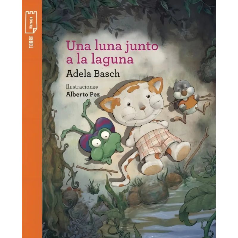 UNA LUNA JUNTO A LA LAGUNA - T.P NARANJA