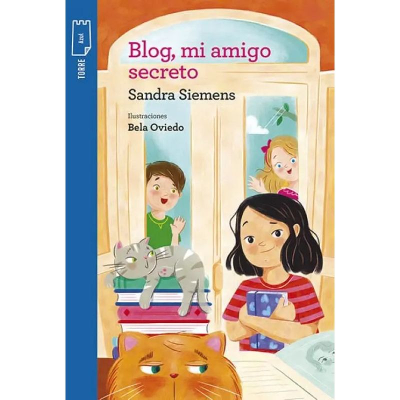 BLOG, MI AMIGO SECRETO - TORRE DE PAPEL AZUL (Nuevo)