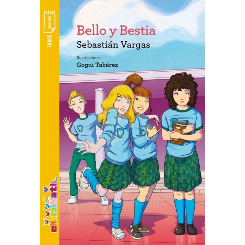 BELLO Y BESTIA - TORRE DE PAPEL AMARILLA (Nuevo)