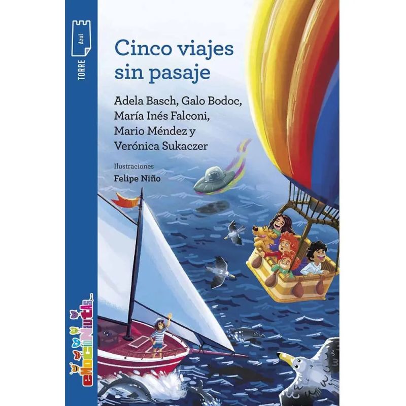 CINCO VIAJES SIN PASAJE - TORRE DE PAPEL AZUL