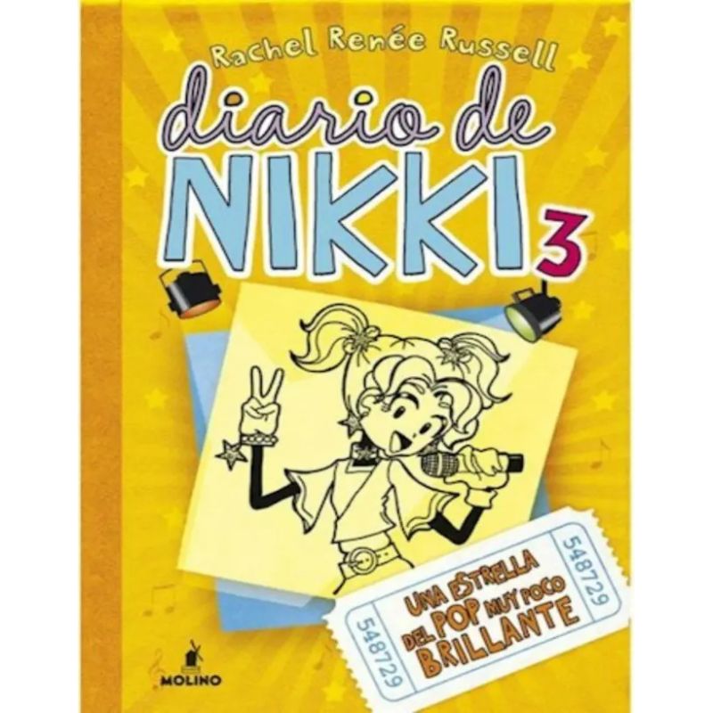 DIARIO DE NIKKI 3 - DIARIO DE UNA ESTRELLA DEL POP MUY POCO BRILLANTE (Nuevo)