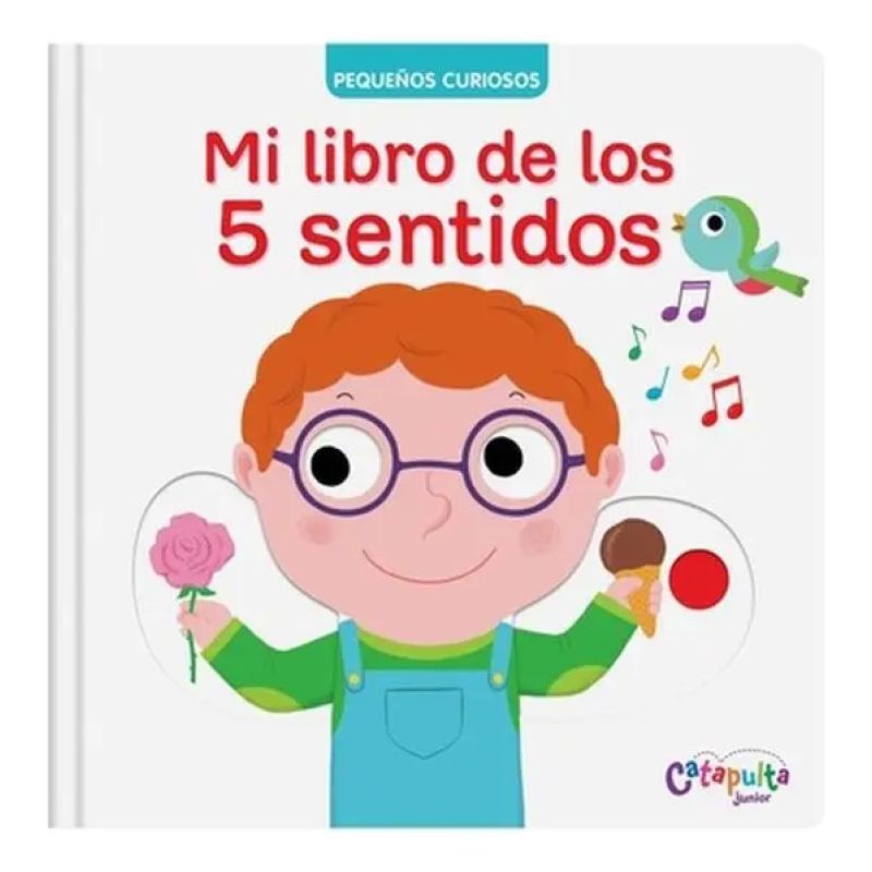 MI LIBRO DE LOS 5 SENTIDOS - PEQUEÑOS CURIOSOS (CARTONE) (Nuevo)