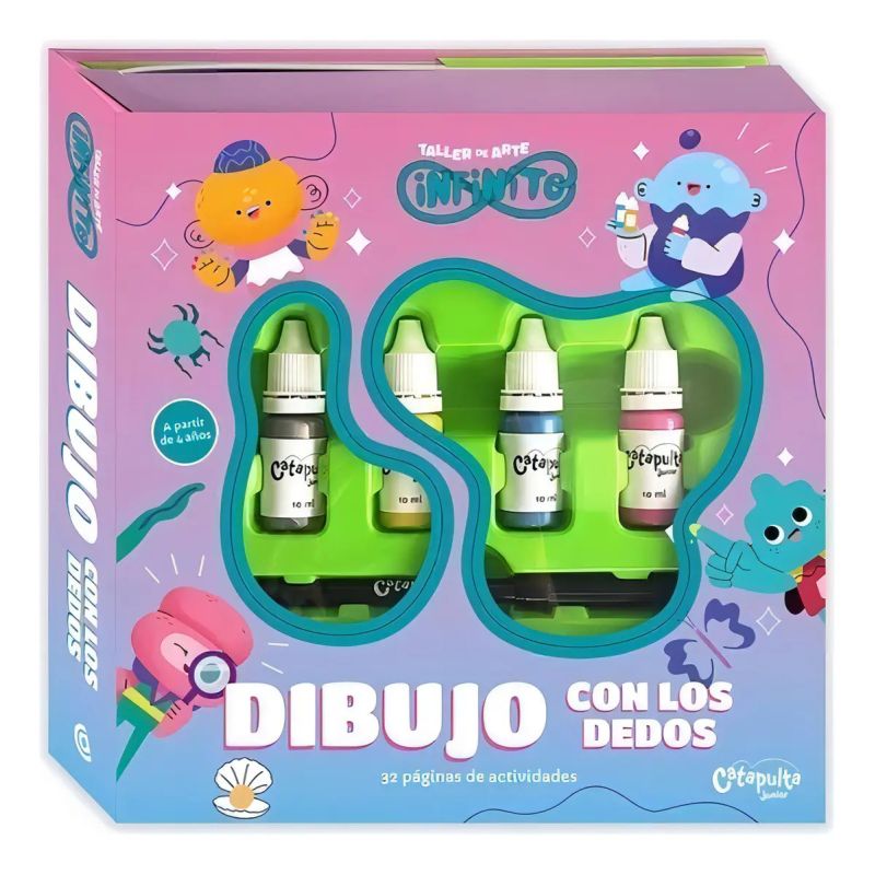 DIBUJO CON LOS DEDOS - TALLER DE ARTE INFINITO (Nuevo)