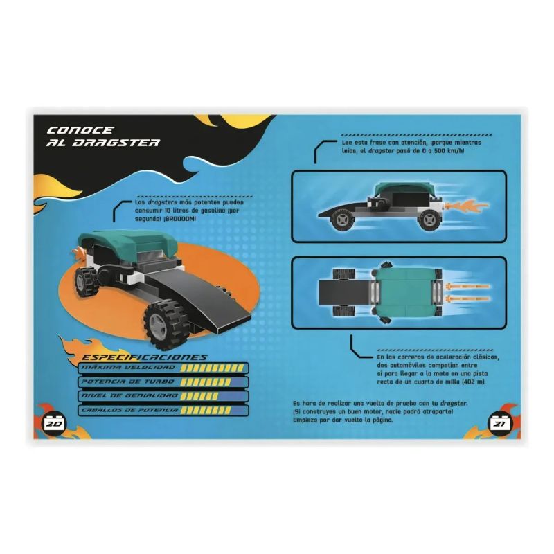 CONSTRUYE Y PEGA SUPERCOCHES DE CARRERA - LEGO (Nuevo) - Miniatura 2