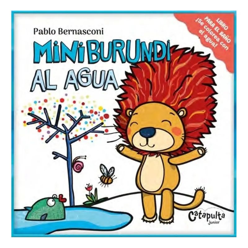 MINIBURUNDI AL AGUA - LIBRO PARA EL BAÑO (Nuevo)