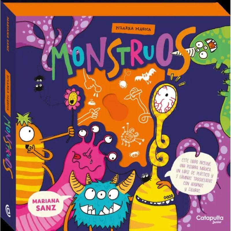 MONSTRUOS - PIZARRAS MAGICAS (Nuevo)