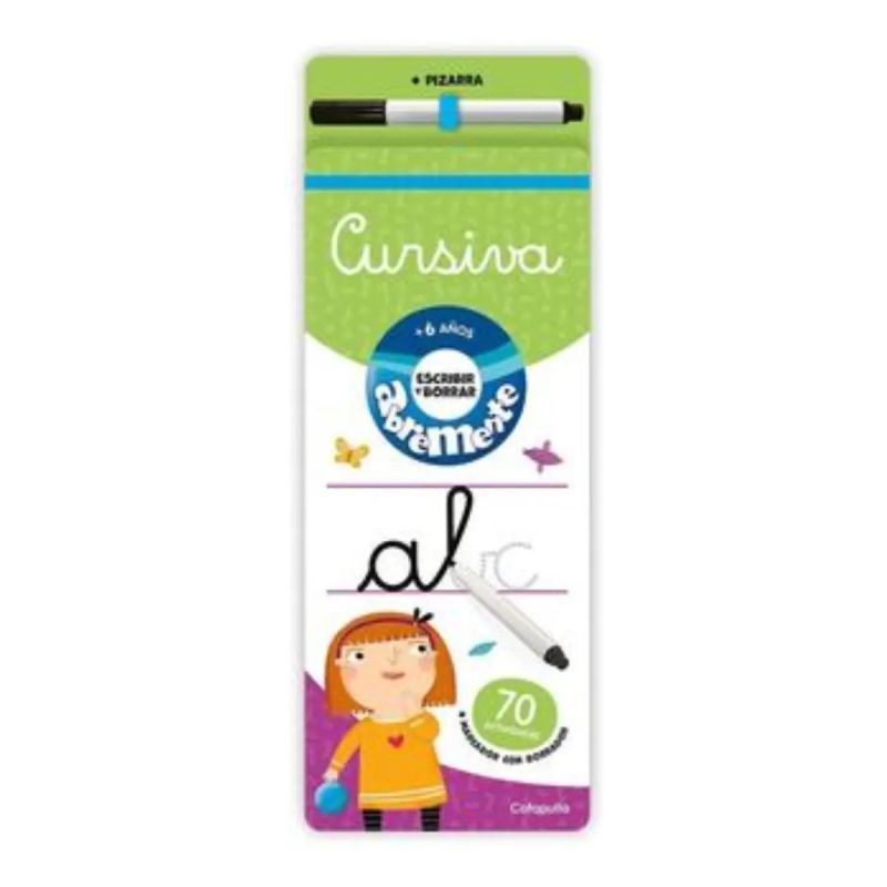 CURSIVA +6 - ABREMENTE ESCRIBIR Y BORRAR (Nuevo)