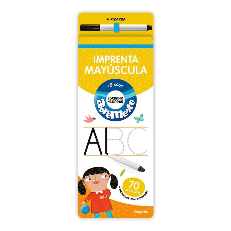 IMPRENTA MAYUSCULA +5 - ABREMENTE ESCRIBIR Y BORRAR (Nuevo)