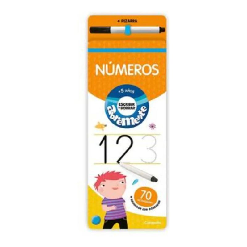 NUMEROS +5 - ABREMENTE ESCRIBIR Y BORRAR (Nuevo)