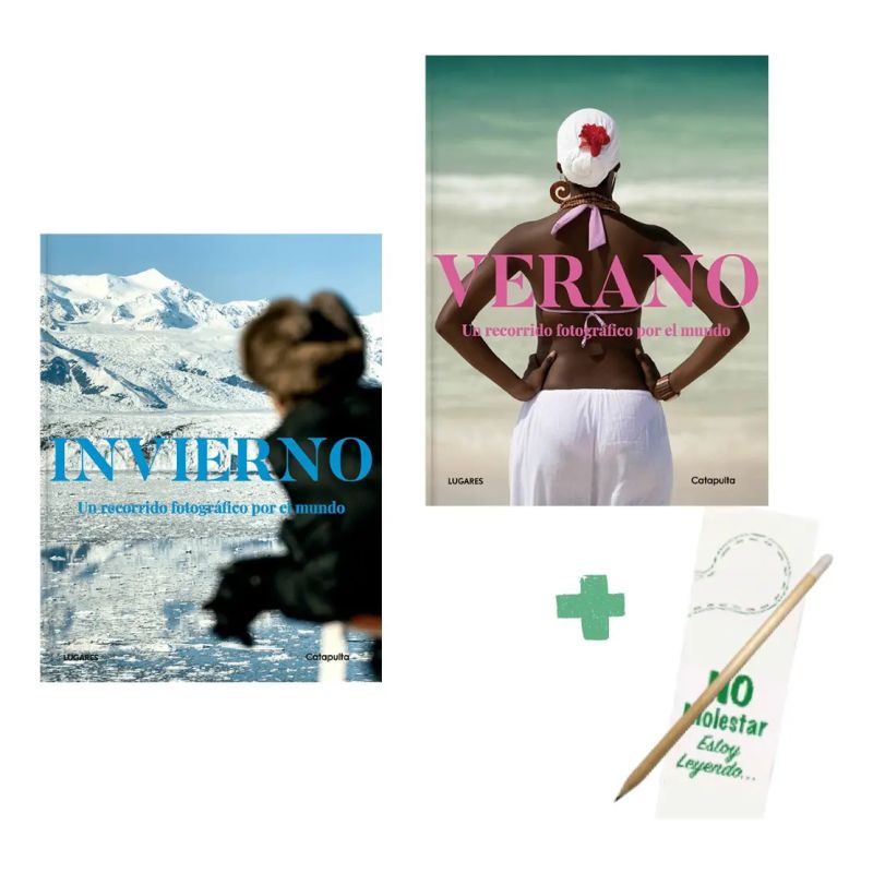 INVIERNO VERANO - 2 LIBROS (Nuevo)