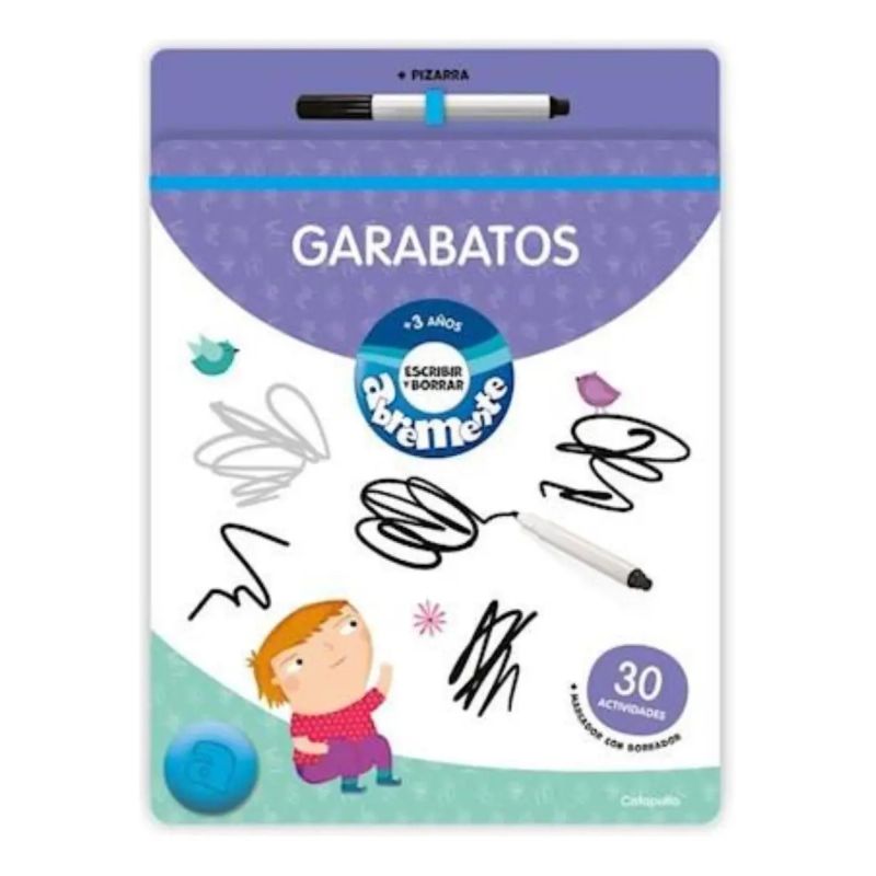 GARABATOS +3 - ABREMENTE ESCRIBIR Y BORRAR (Nuevo)