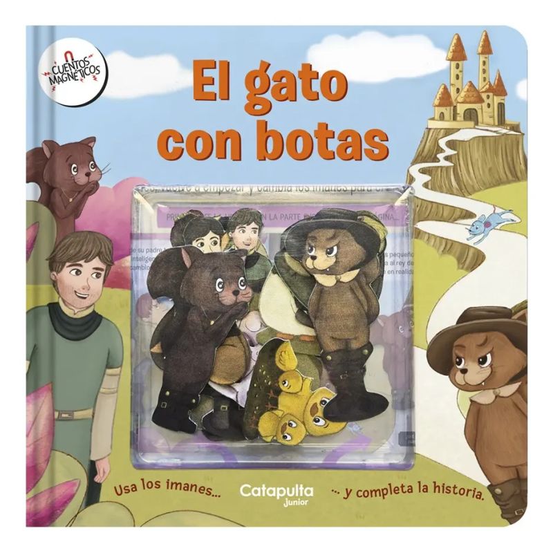 GATO CON BOTAS, EL - CUENTOS MAGNETICOS - CARTONE (Nuevo)