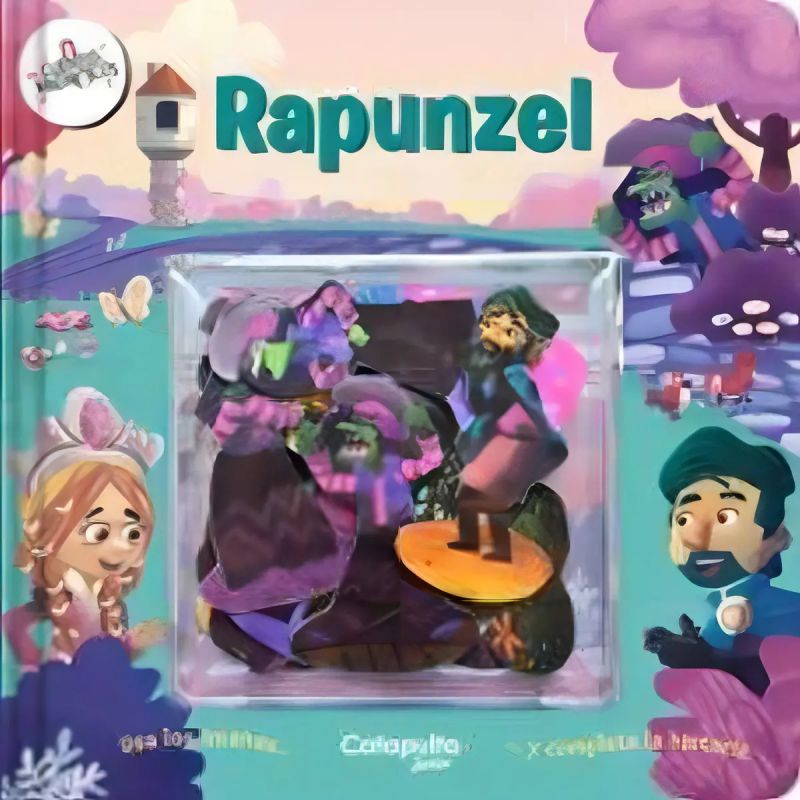 RAPUNZEL - CUENTOS MAGNETICOS - CARTONE (Nuevo)