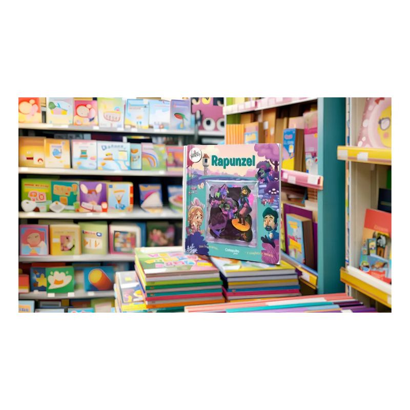 RAPUNZEL - CUENTOS MAGNETICOS - CARTONE (Nuevo) - Miniatura 2