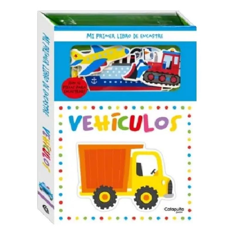 VEHICULOS - MI PRIMER LIBRO DE ENCASTRE (Nuevo)