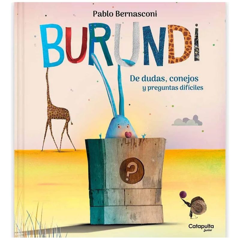 BURUNDI - DE DUDAS, CONEJOS Y PREGUNTAS DIFICILES - COFRE LIBRO + PELUCHE (Nuevo) - Miniatura 3