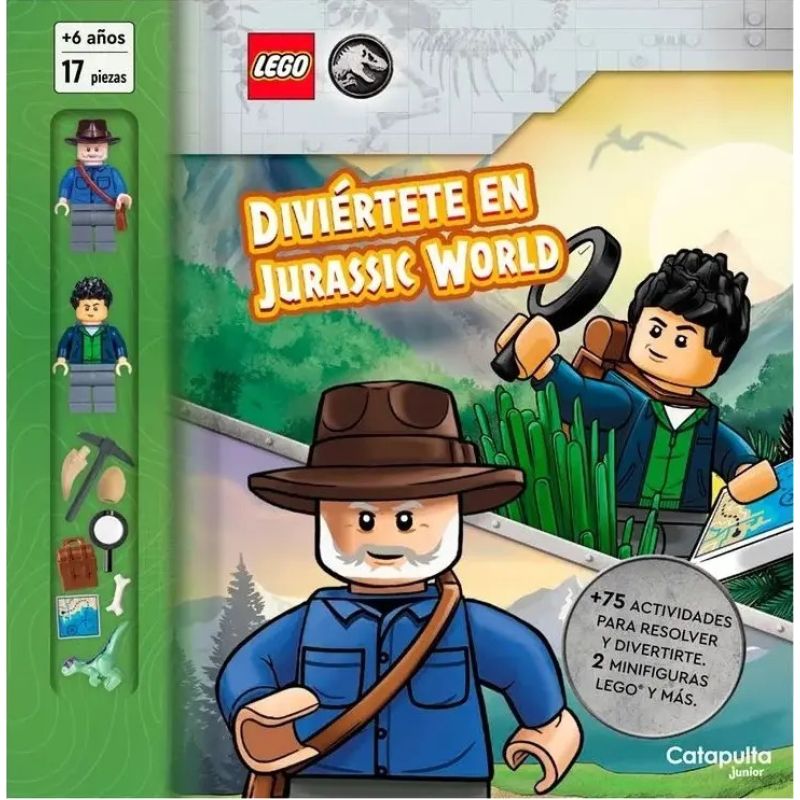 LEGO ACTIVIDADES: DIVIERTETE CON JURASSIC WORLD - TD (Nuevo)