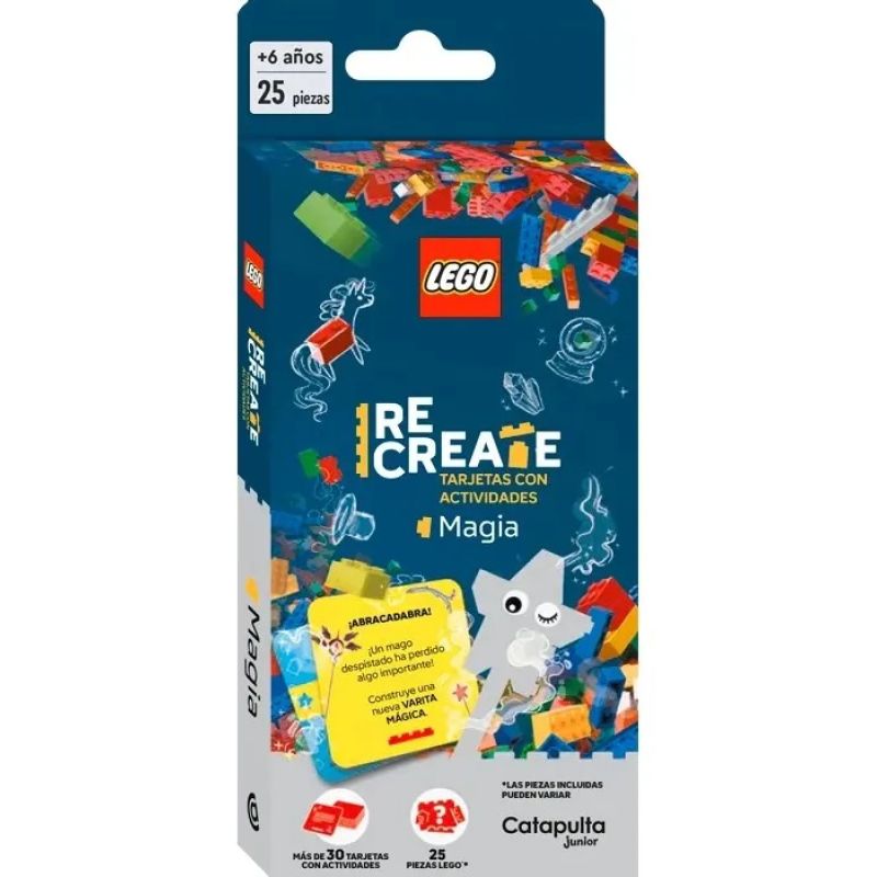 LEGO RECREATE TARJETAS CON ACTIVIDADES - MAGIA (Nuevo)