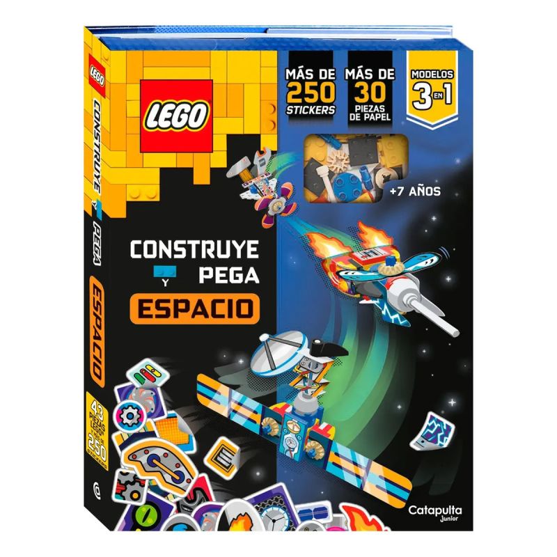 ESPACIO, EL - LEGO CONSTRUYE Y PEGA (Nuevo)