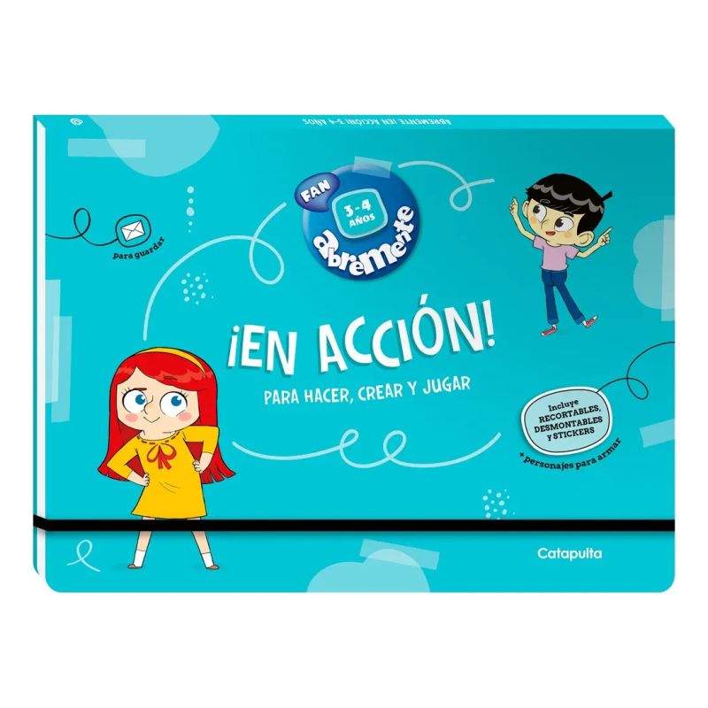 ABREMENTE EN ACCION! 3-4 AÑOS (Nuevo)