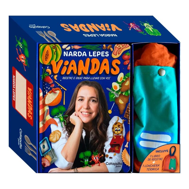 COFRE VIANDAS - LIBRO + LONCHERA TERMICA (Nuevo)