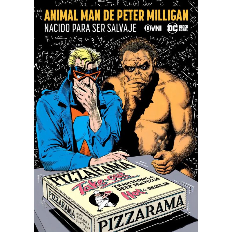 NACIDO PARA SER SALVAJE - ANIMAL MAN DE PETER MILLIGAN (Nuevo)