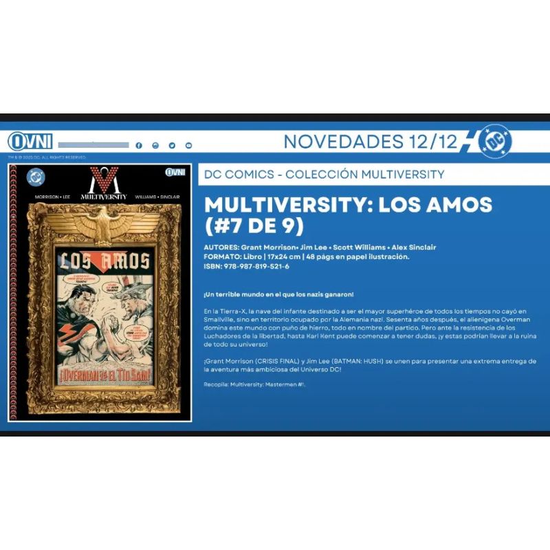 MULTIVERSITY #7: LOS AMOS (Nuevo) - Miniatura 2