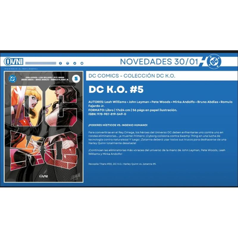 DC K.O. 5 (Nuevo) - Miniatura 2
