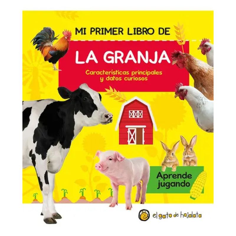 MI PRIMER LIBRO DE ANIMALES DE LA GRANJA (Nuevo)