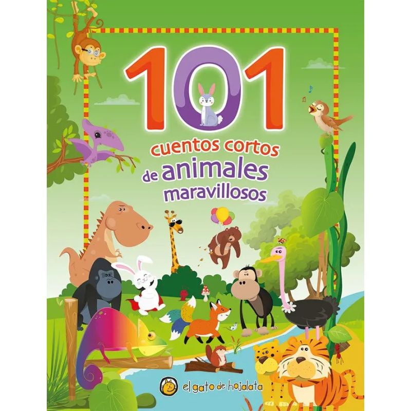 101 CUENTOS CORTOS DE ANIMALES MARAVILLOSOS - TD (Nuevo)