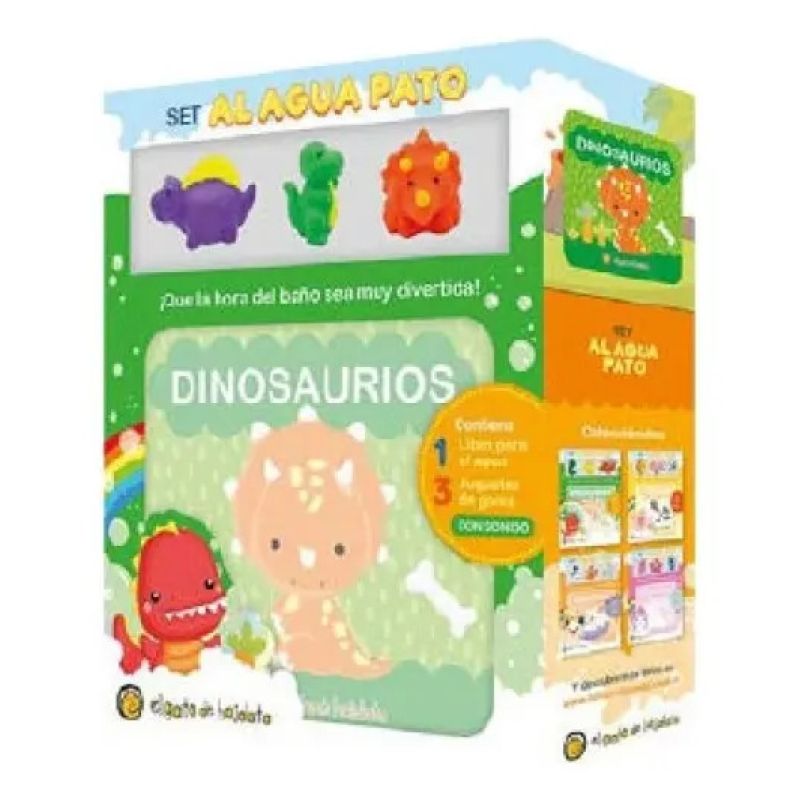 DINOSAURIOS - SET AL AGUA PATO (Nuevo)