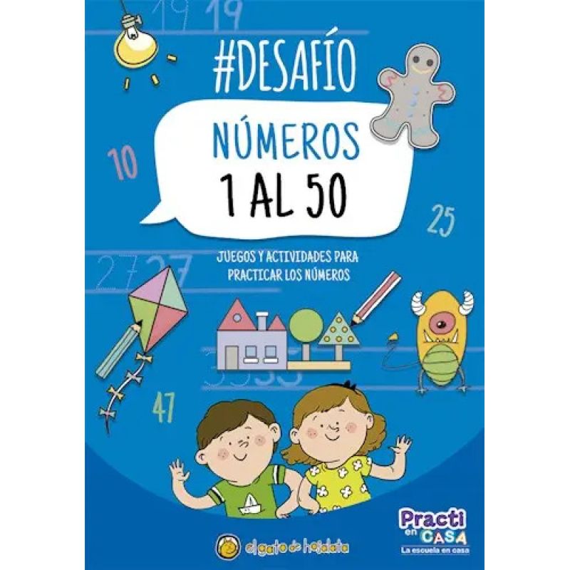 DESAFIO - NUMEROS DEL 1 AL 50 - JUEGOS Y ACTIVIDADES PARA PRACTICAR LOS NUMEROS - PRACTI EN CASA (Nuevo)