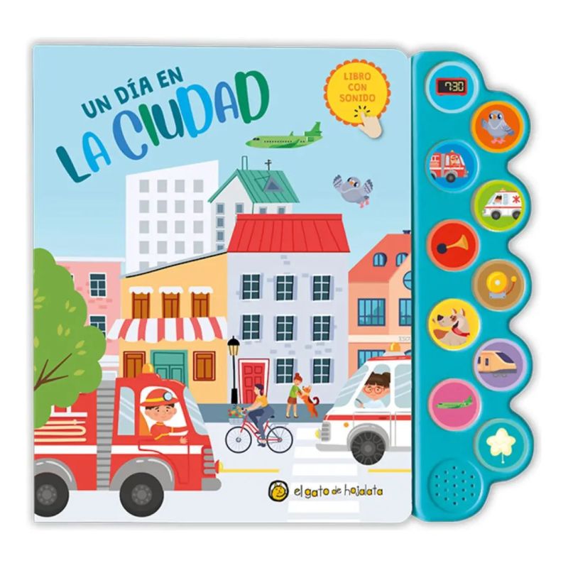 UN DIA EN LA CIUDAD - MUNDO DE SONIDOS - CARTONE (Nuevo)
