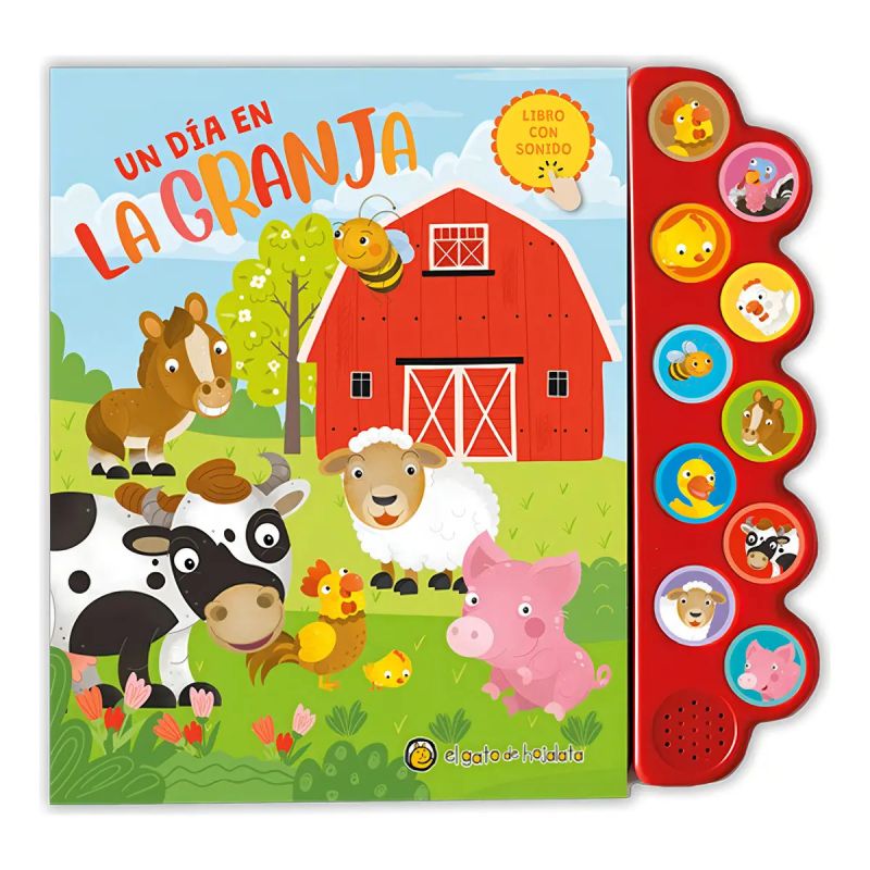 UN DIA EN LA GRANJA - MUNDO DE SONIDOS - CARTONE (Nuevo)