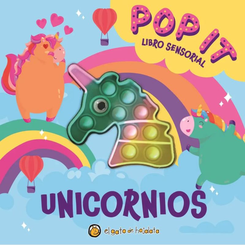 UNICORNIOS CON BURBUJAS - AVENTURAS CON POP IT (CARTONE) (Nuevo)