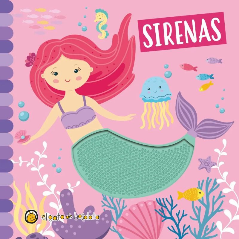 SIRENAS - SAFARI DE TEXTURAS - CARTONE (Nuevo)