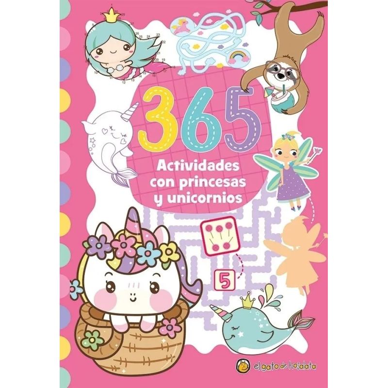 365 ACTIVIDADES CON PRINCESAS Y UNICORNIOS (Nuevo)