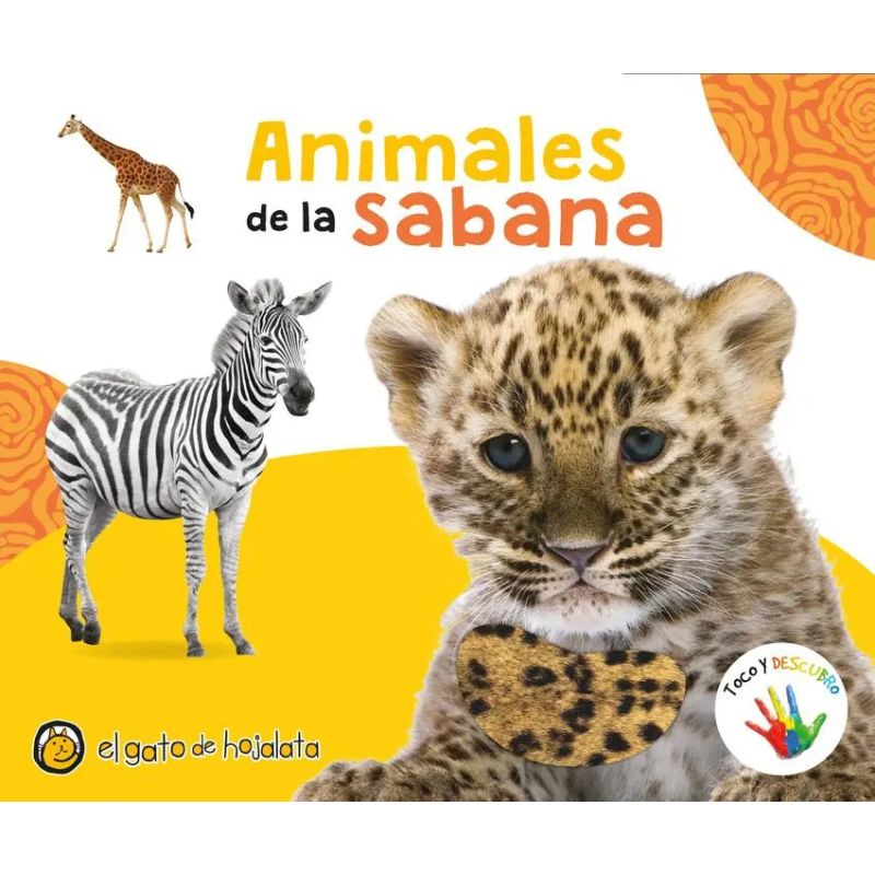 ANIMALES DE LA SABANA - TOCO Y DESCUBRO - CARTONE (Nuevo)