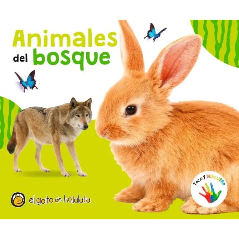ANIMALES DEL BOSQUE - TOCO Y DESCUBRO - CARTONE